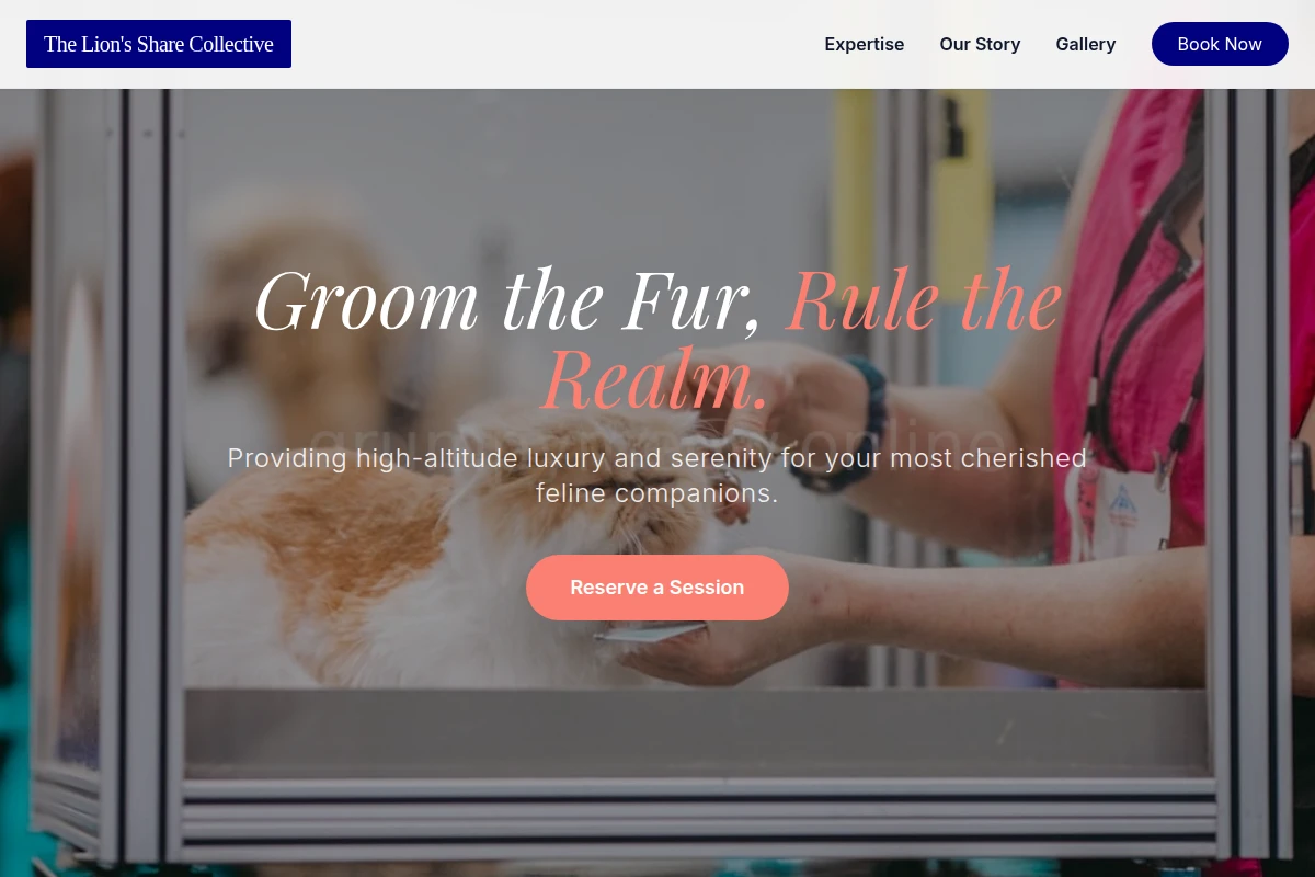 Feline Pet Grooming