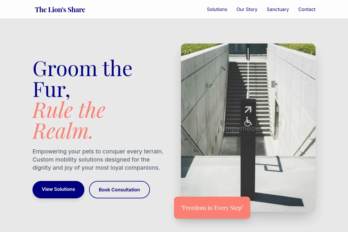 Paws Wheelchair Ramp