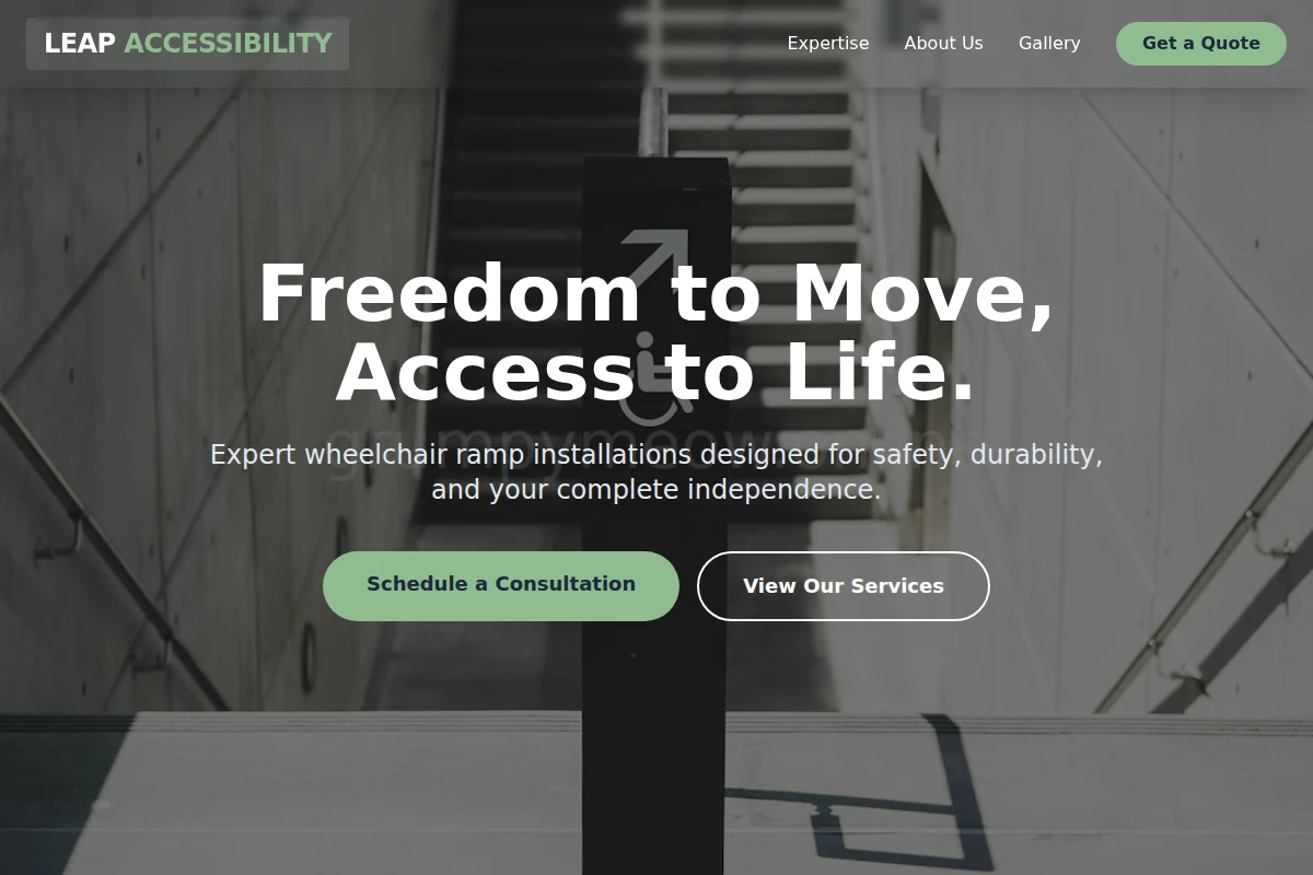 Leap Wheelchair Ramp