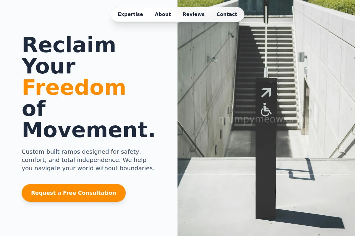 Snooze Wheelchair Ramp