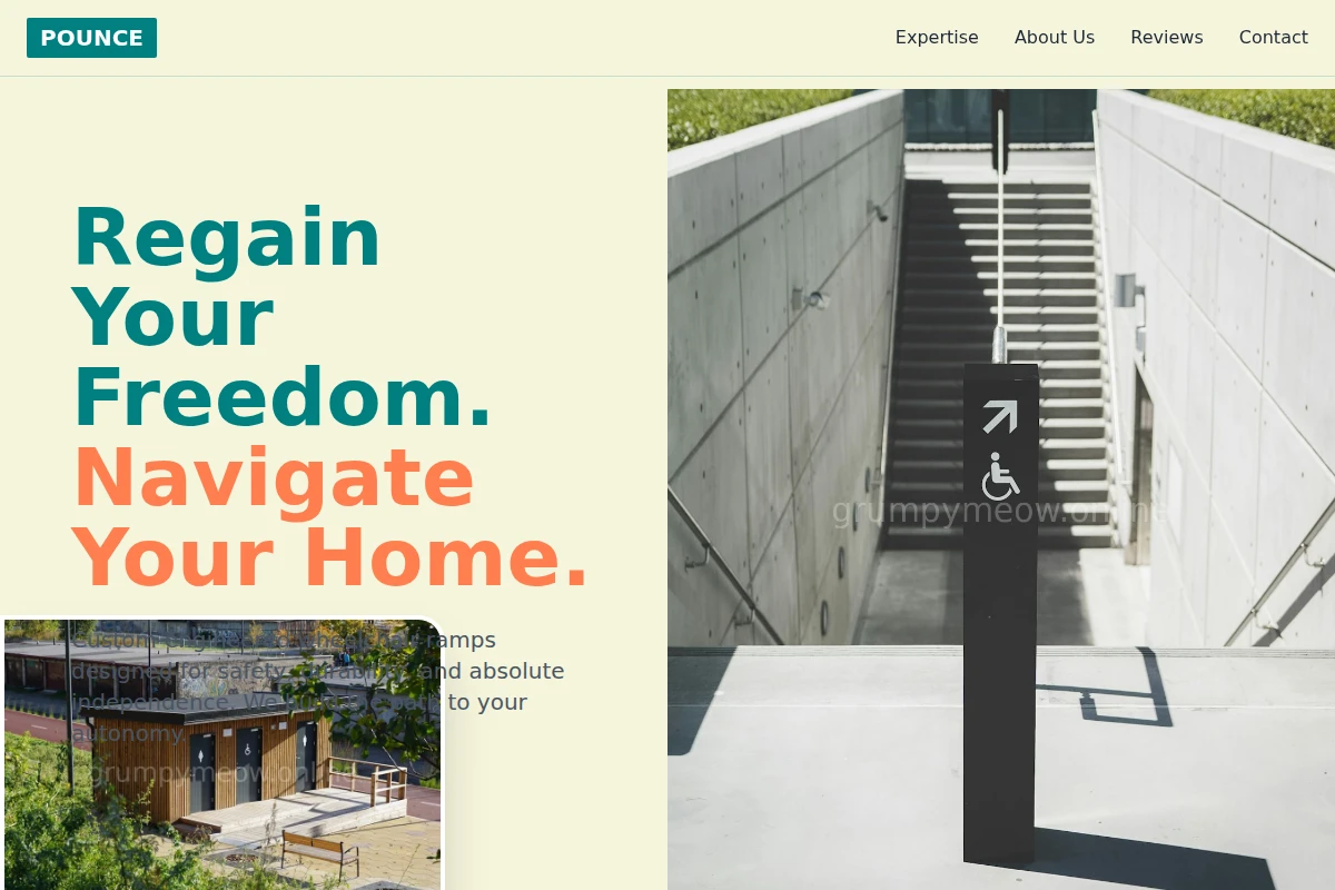 Pounce Wheelchair Ramp