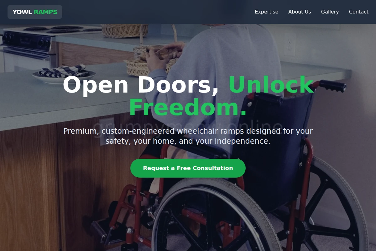 Yowl Wheelchair Ramp