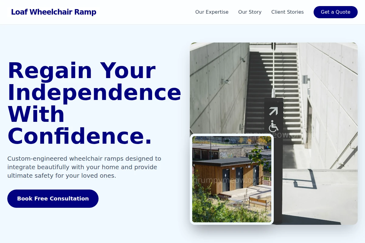 Loaf Wheelchair Ramp