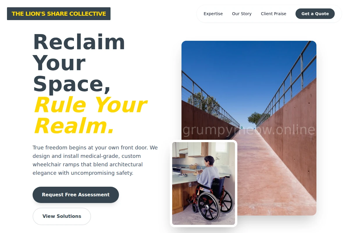 Ragdoll Wheelchair Ramp